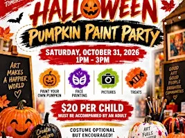 Pumpkin Paint Party