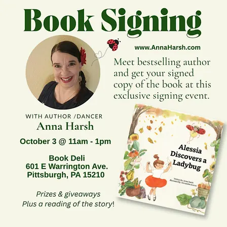 Children's Book Signing event with Author Anna Harsh