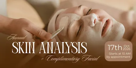 Annual 1-on-1 Skin Analysis Event