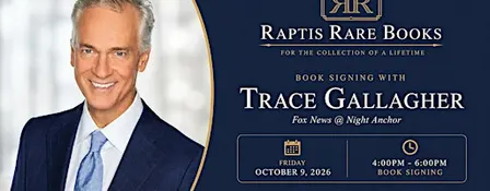 Trace Gallagher Book Signing at Raptis Rare Books