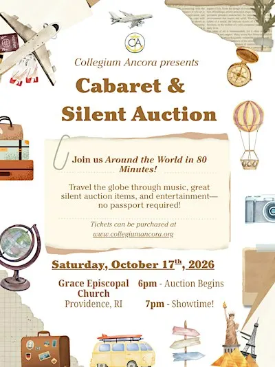 Collegium Cabaret: Around the World in 80 minutes!