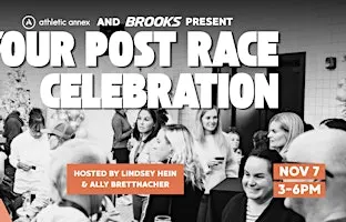 Your Post Race Celebration