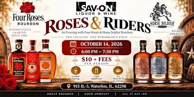 Roses & Riders: An Evening with Four Roses & Horse Soldier Bourbon