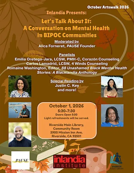 Let's Talk About It: A Conversation on Mental Health in BIPOC Communities