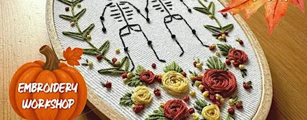 Halloween Embroidery with Ellen