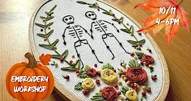 Halloween Embroidery with Ellen
