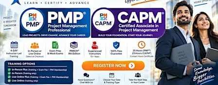 PMI PMP® & CAPM® Certification Training With Exam in Canberra