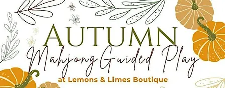 Mahjong Guided Play with sotrudles - Celebrating Autumn