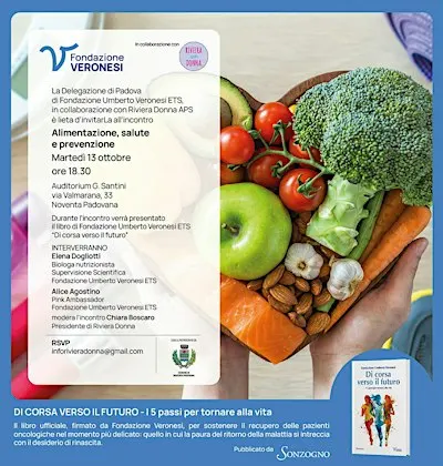 Come Mangiare e Vivere meglio a cura di Fondazione Veronesi e Riviera Donna