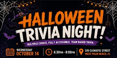 HALLOWEEN TRIVIA NIGHT