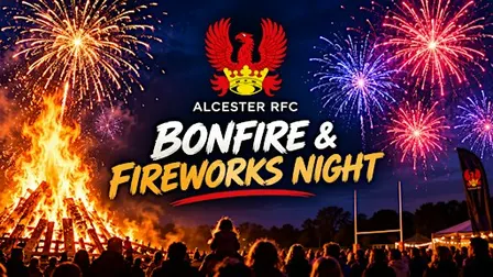 Alcester Rugby Club Bonfire & Fireworks 2026