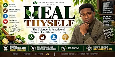 HEAL THYSELF The Science & Practice of Natural Health and Healing