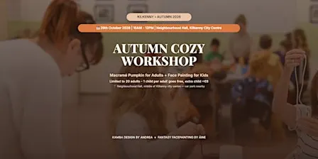 AUTUMN MAGIC: Make a Macramé Pumpkin – Kids Face Paint FREE! |