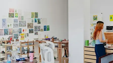 New Voices: Artist Visits at initial research