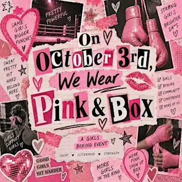 On October 3rd, We Wear Pink & Box