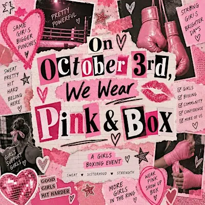 On October 3rd, We Wear Pink & Box
