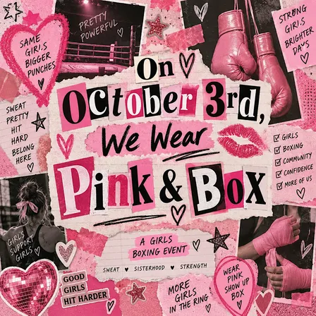 On October 3rd, We Wear Pink & Box