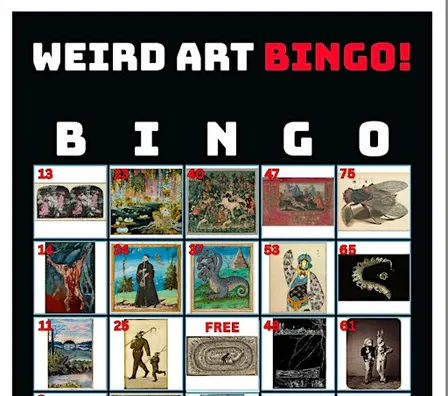 Weird Art Bingo