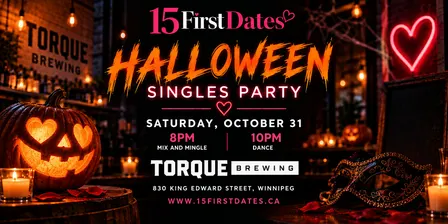 The 15FirstDates Halloween Singles Party