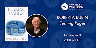 Author Talk: "Turning Pages" by Roberta Rubin