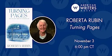 Author Talk: "Turning Pages" by Roberta Rubin