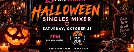 The 15FirstDates Saskatoon Halloween Singles Mixer