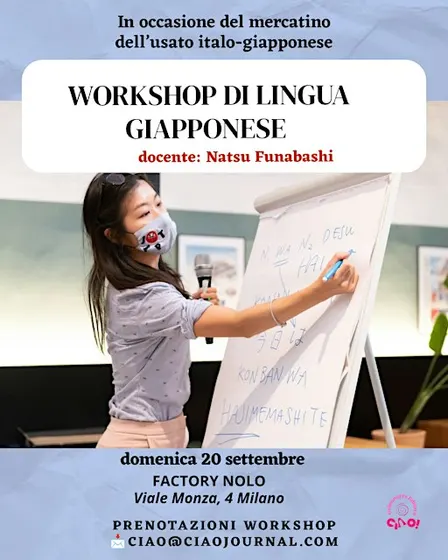 WORKSHOP DI LINGUA GIAPPONESE