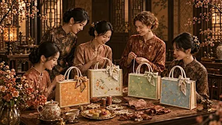 Brocade in Bloom | Song Brocade Handbag-Making & Lifestyle Salon