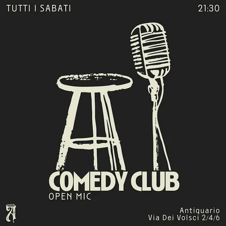 STAND-UP COMEDY CLUB ANTIQUARIO 09/10