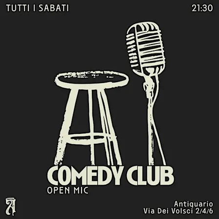 STAND-UP COMEDY CLUB ANTIQUARIO 26/09