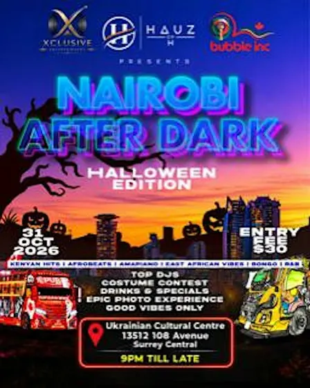 Nairobi After Dark Halloween Cocktail Party