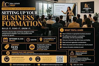 Setting Up Your Business Formation - Mini Workshop