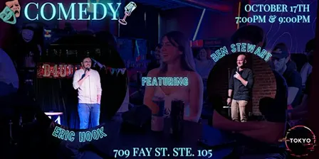 LIVE COMEDY at The Tokyo Club - Eric Hook & Ben Stewart!!