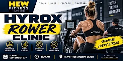 HYROX Rower Clinic