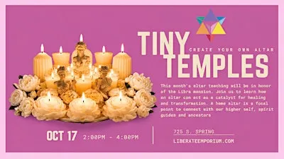 Tiny Temples: Creating Sacred Space through Altars