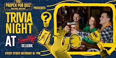 The Proper Pub Quiz at Smitty's - Selkirk | Trivia Night
