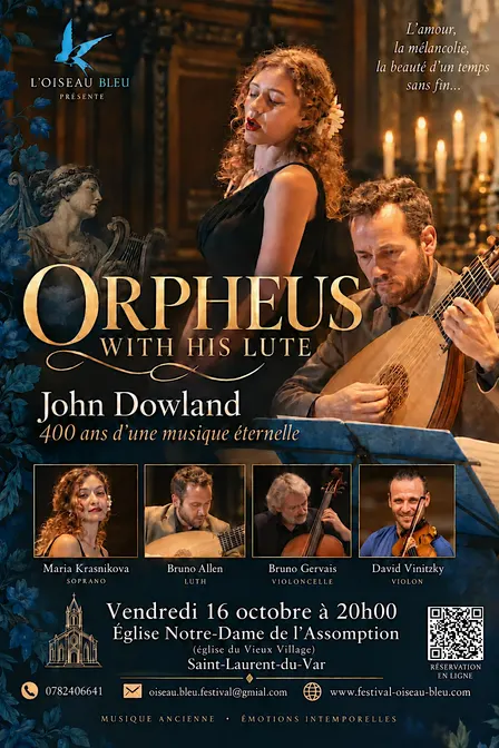 Orpheus with his luth