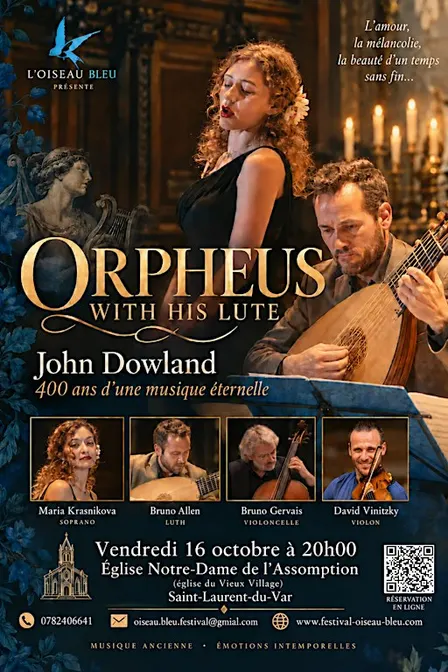 Orpheus with his luth