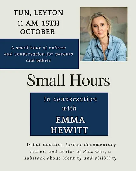 Small Hours: in conversation with Emma Hewitt
