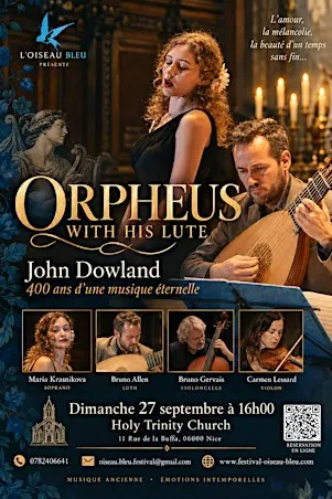 Orpheus with his luth