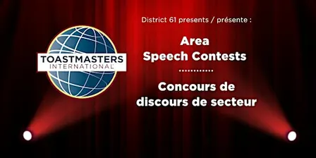District 61 - Area 1 & 2 Speech Contests/Concours de discours secteurs 1&2