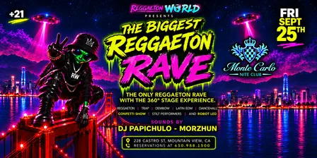 THE BIGGEST REGGAETON RAVE AT MONTE CARLO