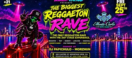 THE BIGGEST REGGAETON RAVE AT MONTE CARLO