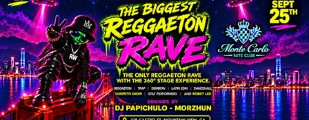 THE BIGGEST REGGAETON RAVE AT MONTE CARLO