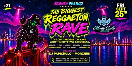 THE BIGGEST REGGAETON RAVE AT MONTE CARLO