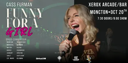 Cass Furman: Funny For A Girl! Live Stand-Up Comedy-Moncton, NB!