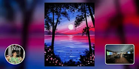 Paint Nite • Crow and the Pitcher • Murray