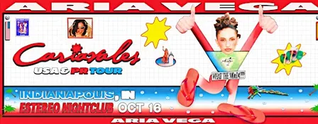Aria Vega | Cariavales USA & PR Tour | Indianapolis | Boletos Y Mesas VIP