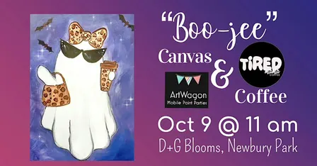 Canvas & Coffee: “Boo-jee Ghost”