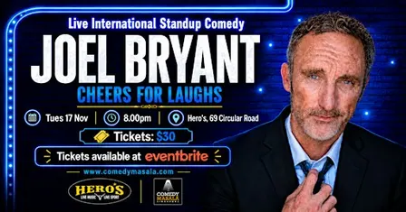 Joel Bryant - CHEERS FOR LAUGHS
